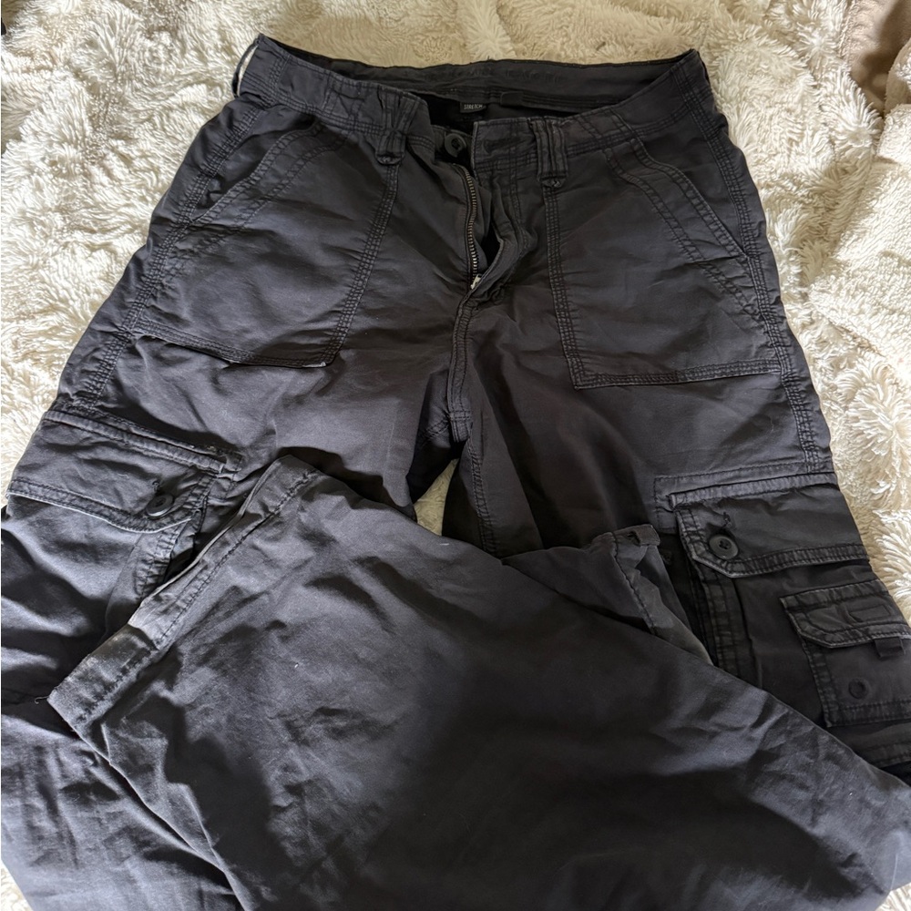 American Eagle Black Cargo Pants